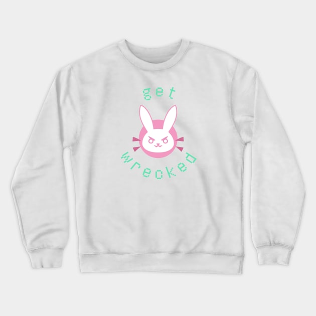 get wreck D.Va Crewneck Sweatshirt by sclarkeart